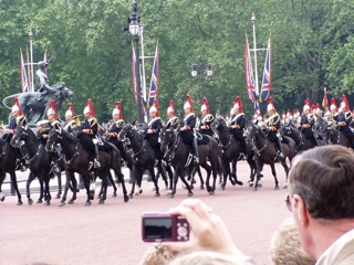 Parata guardie a cavallo Londra